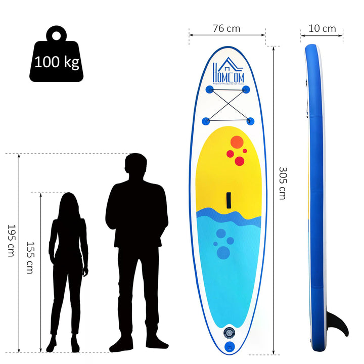 Inflatable Paddleboard: Adjustable Aluminium Paddle