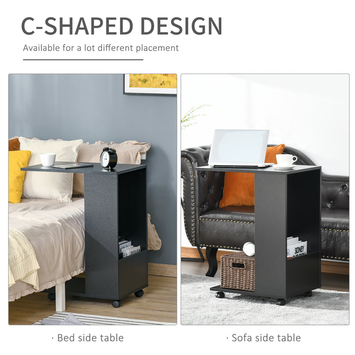 C-Shape End Table