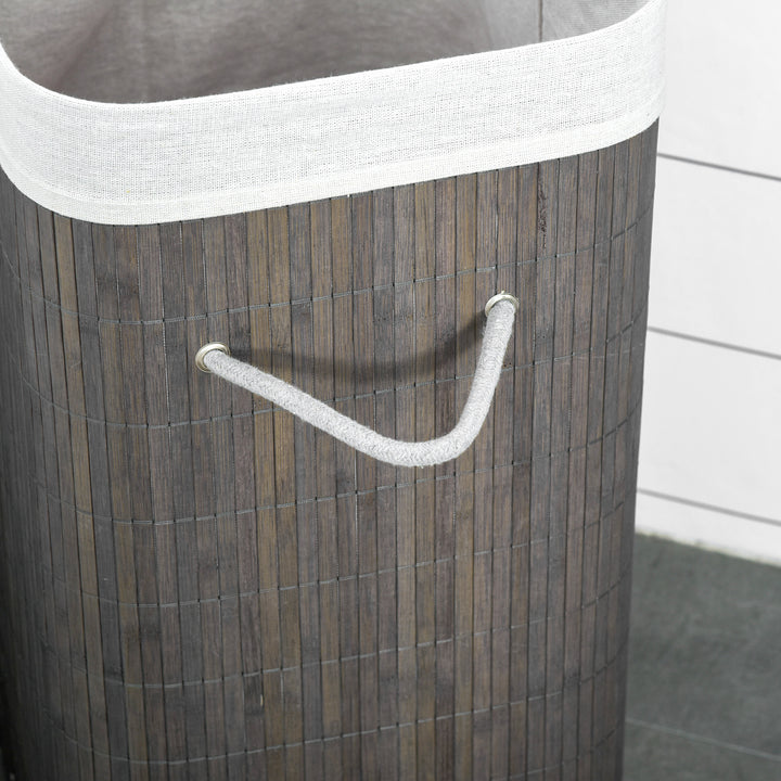 Collapsible Laundry Caddy: Flip-Lid Hamper with Removable Liner