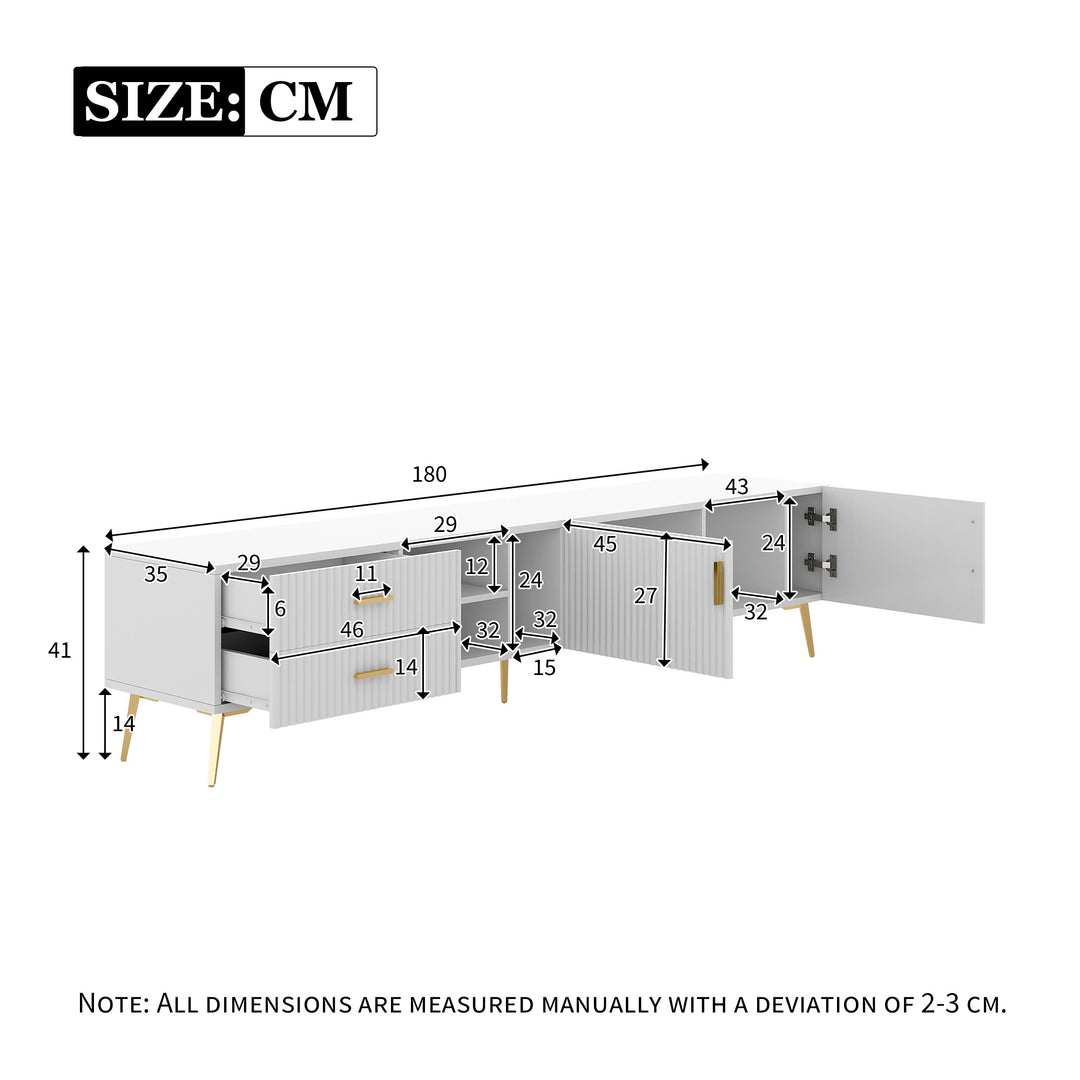 75 Inch TV Cabinet with Storage