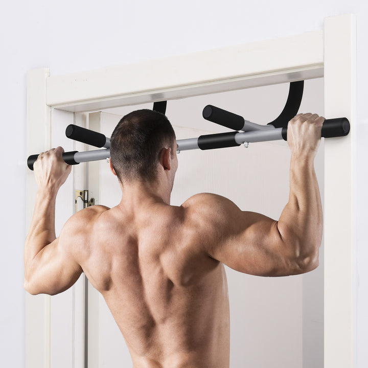 Pull-Up Bar for Doorway Home Fitness Door Horizontal Bar Indoor Gym Upper Body Workout