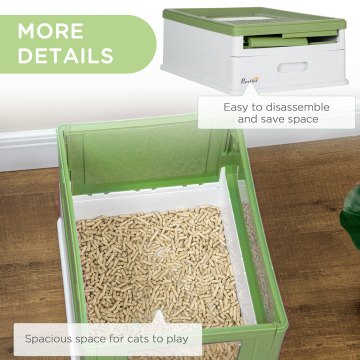 Hooded Cat Litter Box