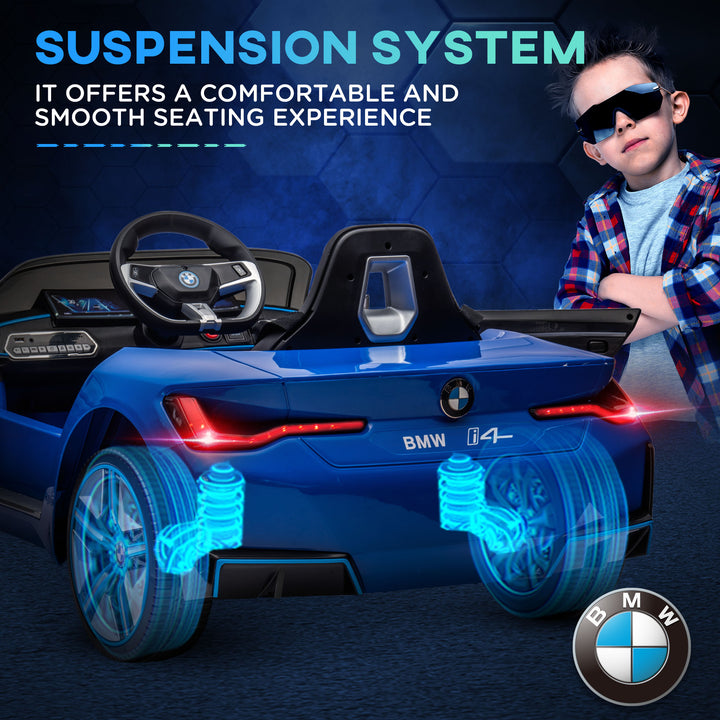 BMW i4 Licensed 12V Kids Electric Ride-On Car