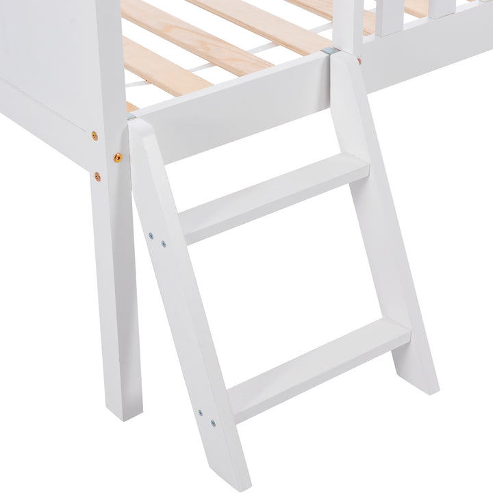 Children's Bed with Drawers and Storage Compartments