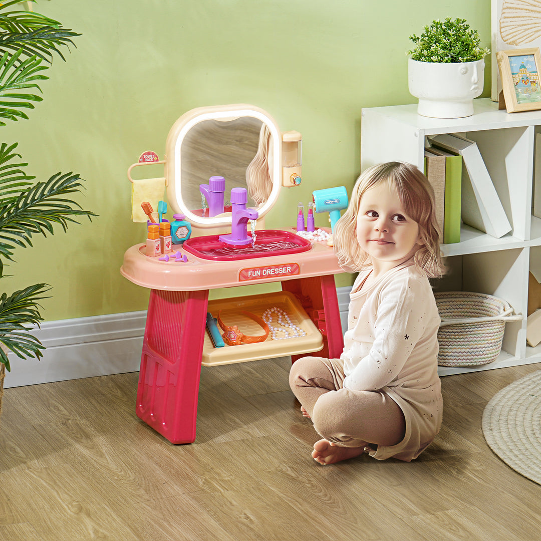 Kids Dressing Table with Mirror