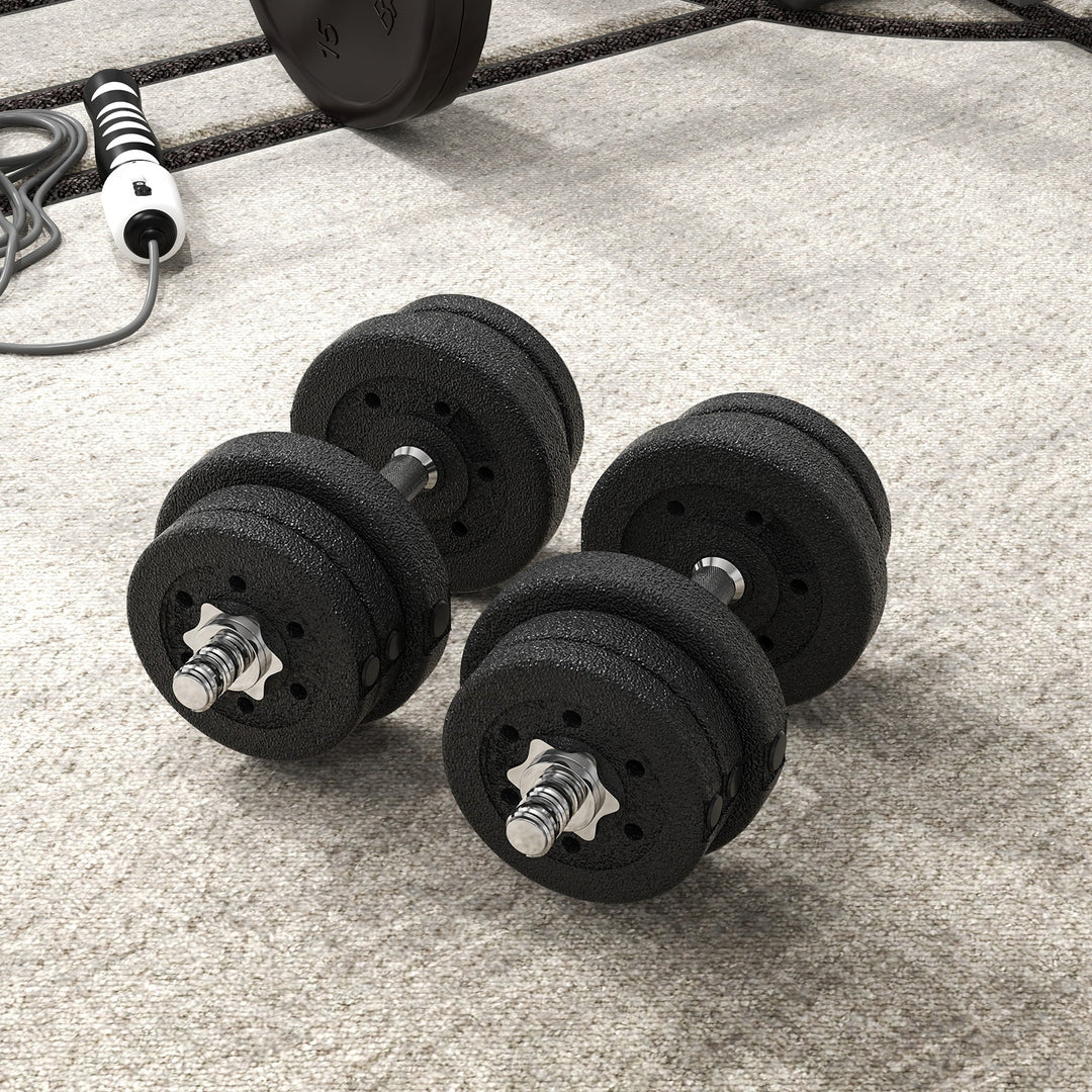 25KG Adjustable Weights Dumbbells Set