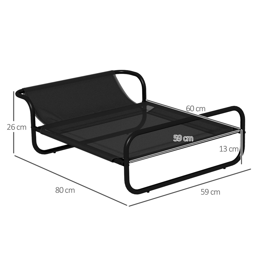 Raised Pet Bed with Slope Headrest