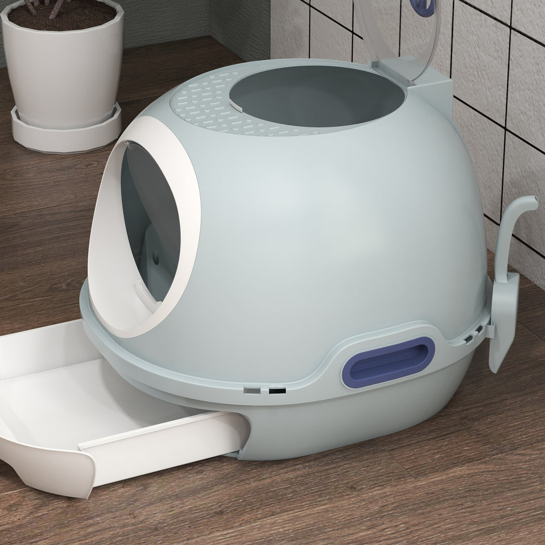 Cat Litter Box With Litter Scoop