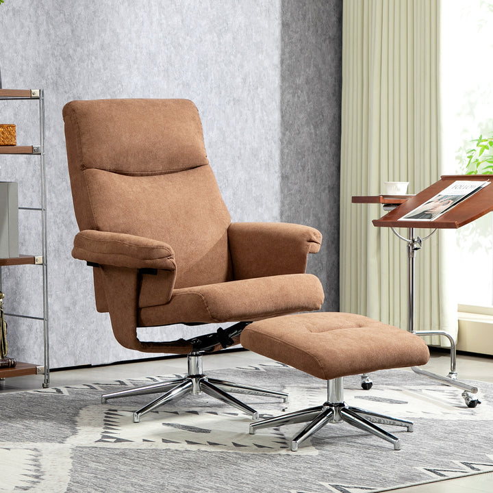 Recliner Chair with Footstool