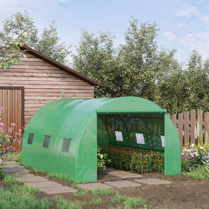 Walk-In Polytunnel Greenhouse