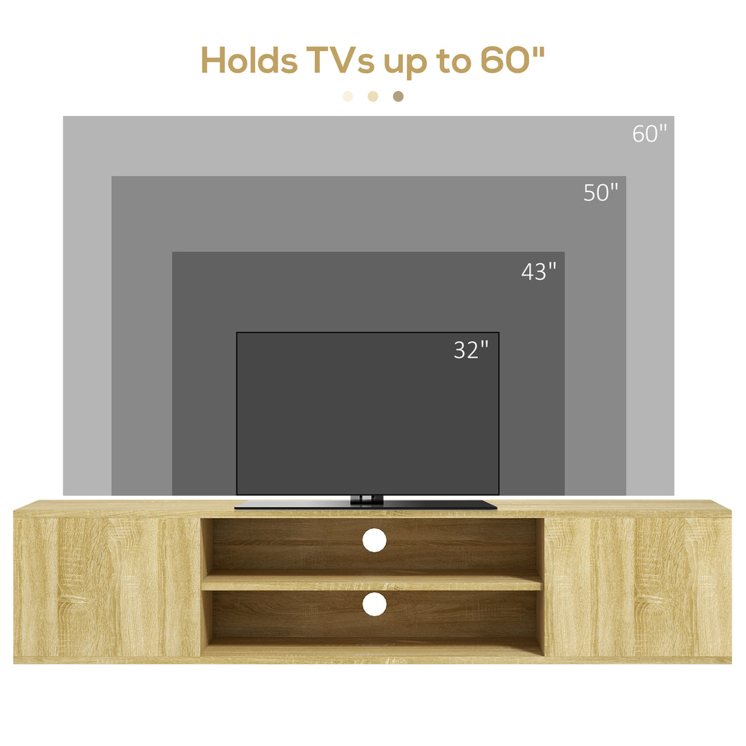 Floating TV Stand for TVs up to 60"