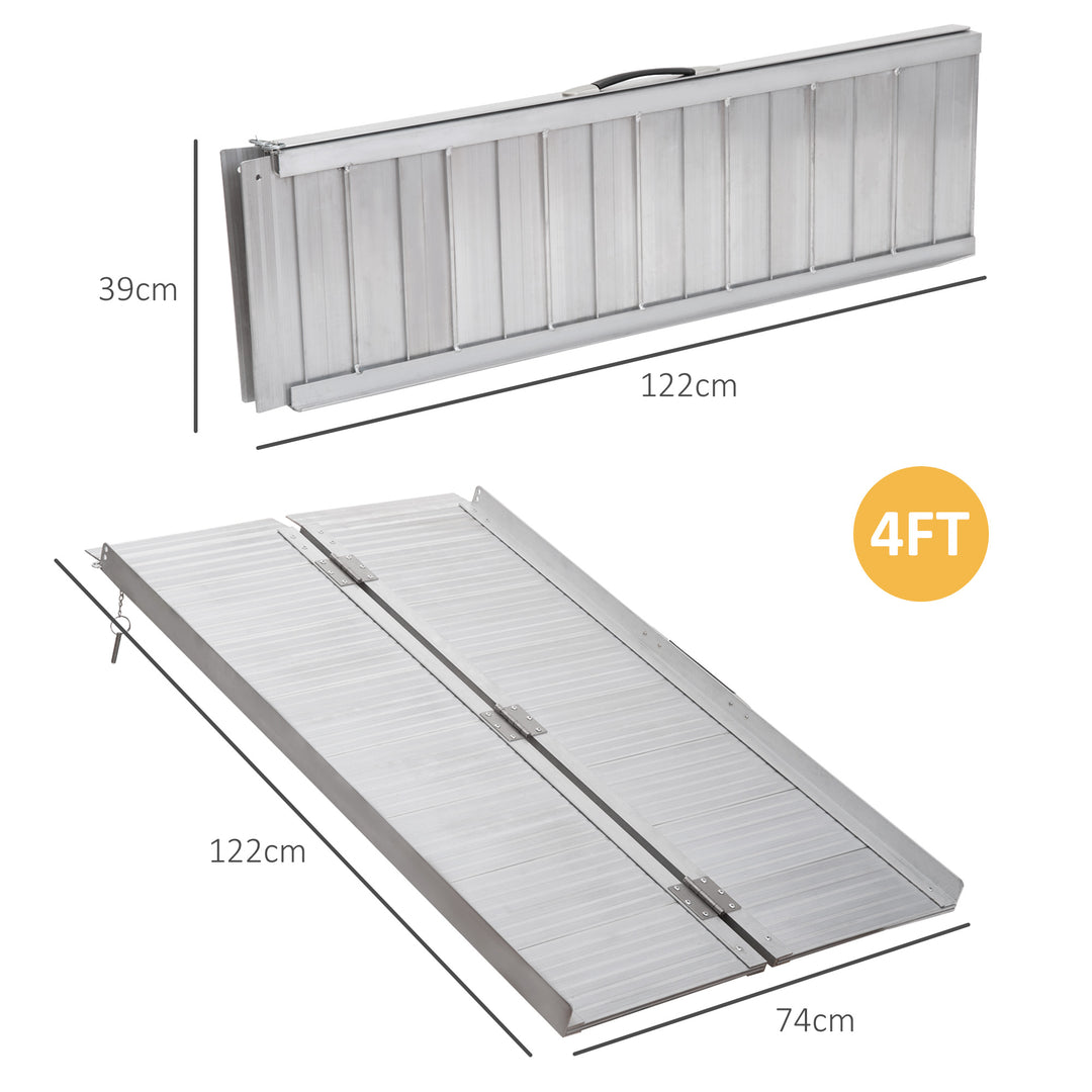 Portable Folding Wheelchair Ramp