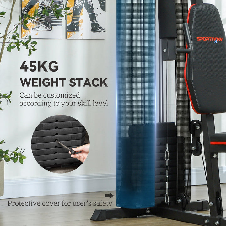 Weights Machine Multi Gym with 45kg Weight Stack