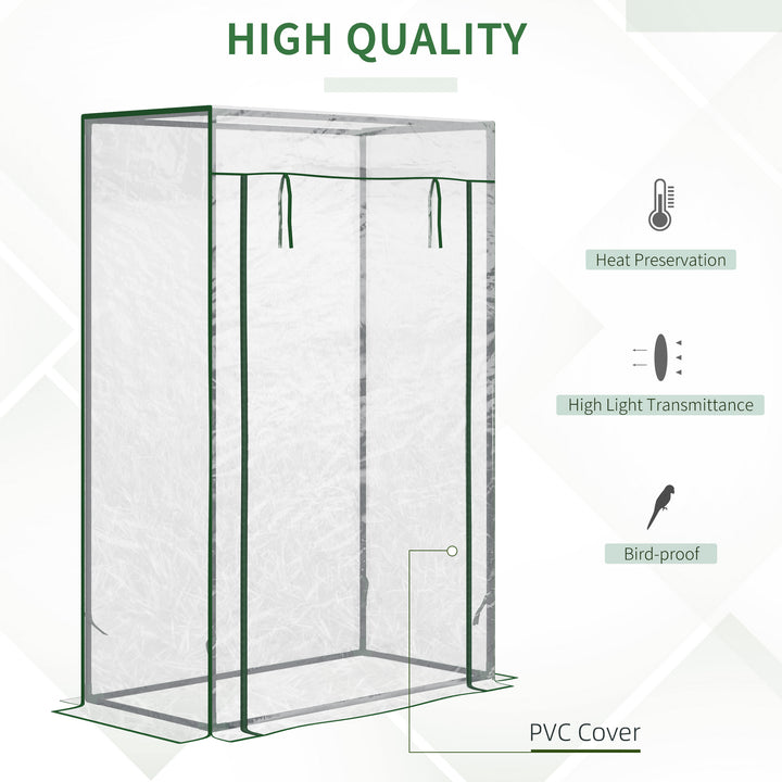 Greenhouse with Steel Frame