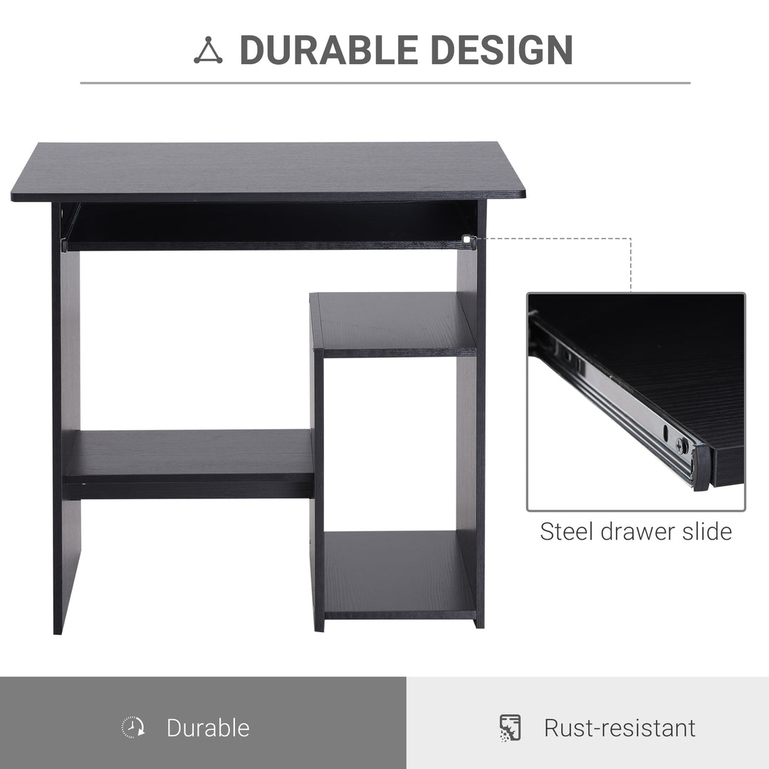 HOMCOM Compact Desk with Tray