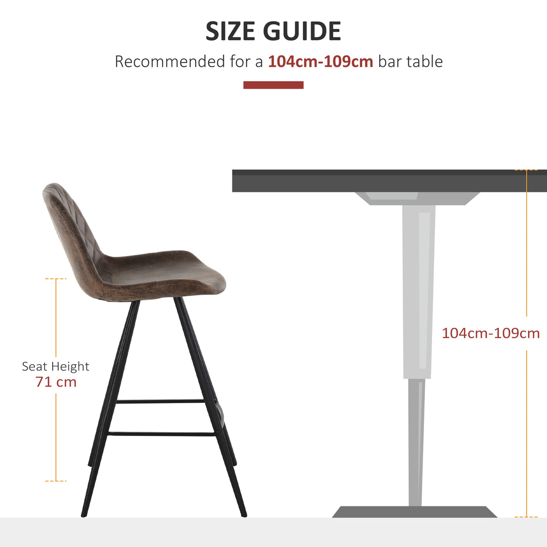 Set of 2 Bar Chair