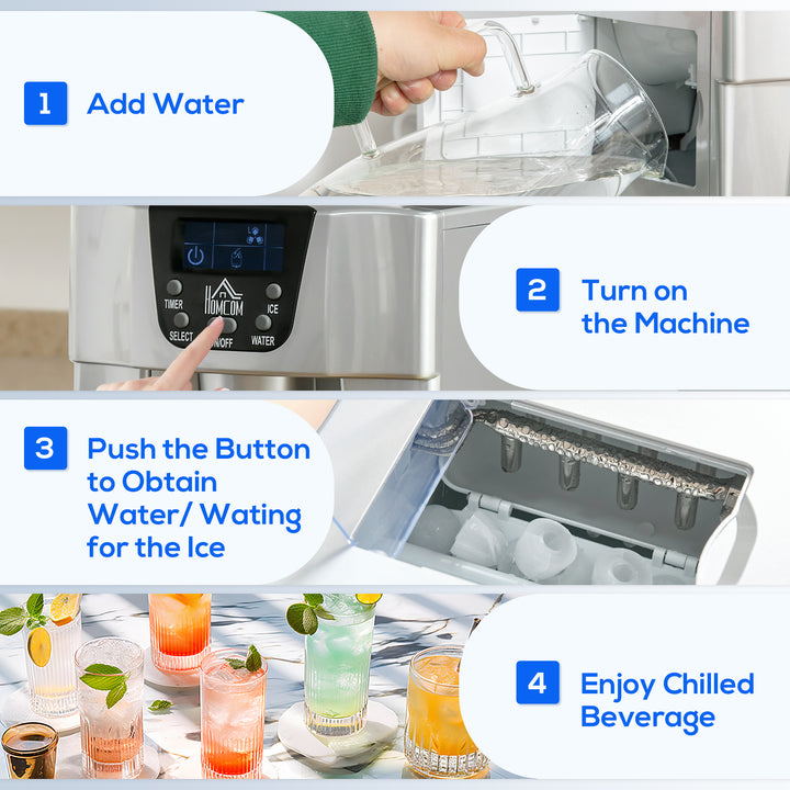 Ice Maker Machine and Water Dispenser