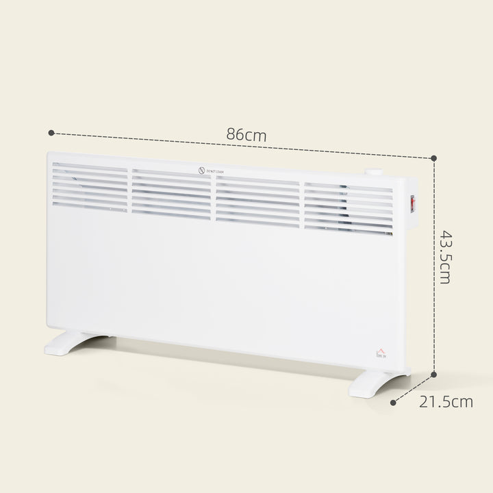 2000W Convector Heater - White