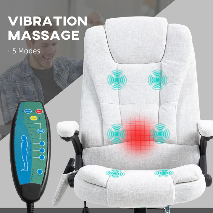 Vinsetto Massage Chair, White