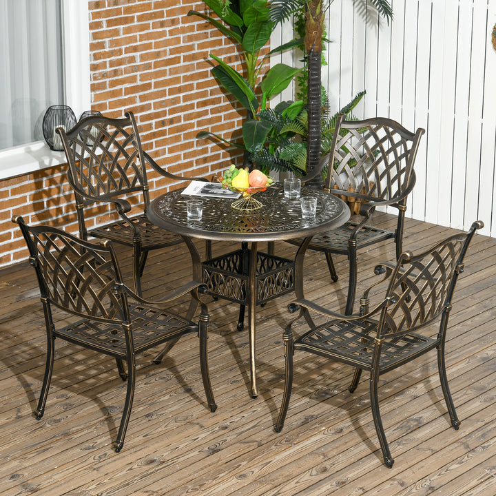 5-Piece Outdoor Furniture Dining Set