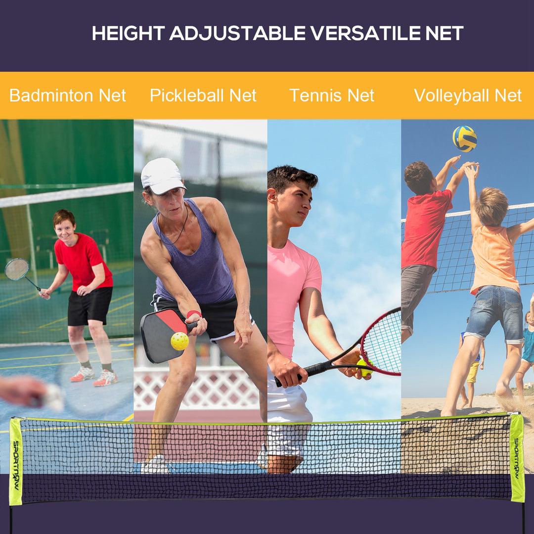 Adjustable Net: 4m Height for Badminton