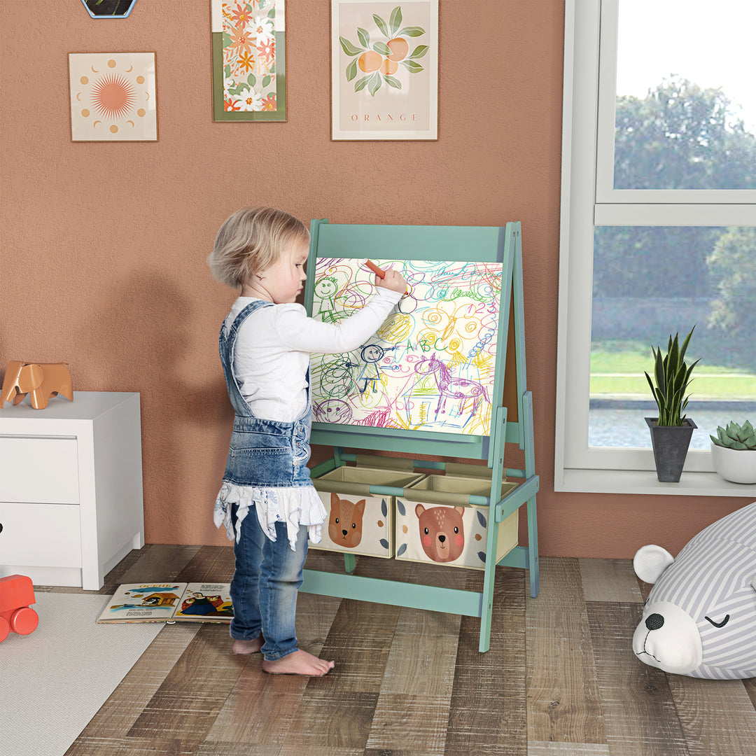 Three-In-One Kids Easel with Paper Roll