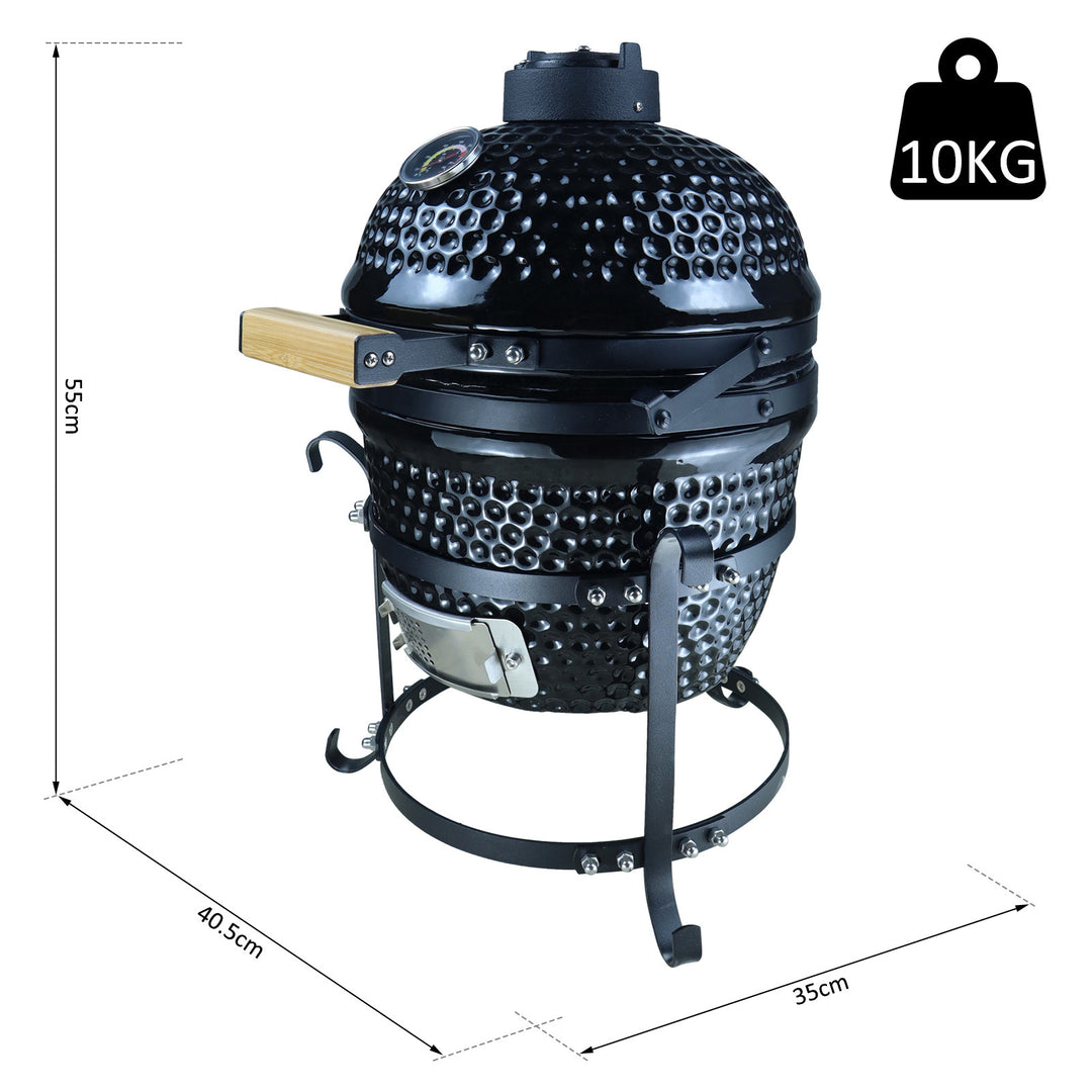 Charcoal Grill Ceramic BBQ Grill Smoker Oven Japanese Egg Barbecue