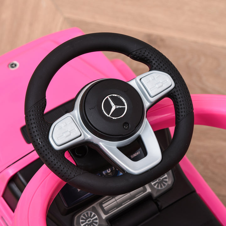 Mercedes-Benz G350 Push Car: Toddler Foot-to-Floor Slider with Steering Wheel