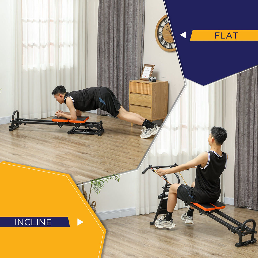 Abdominal Trainer w/ Adjustable Push Up Bar