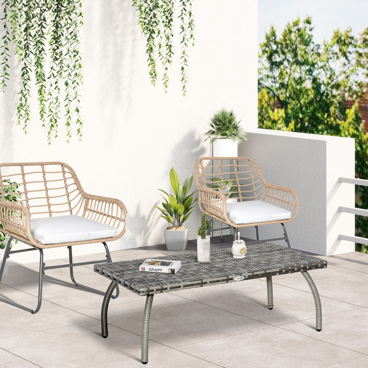 Rattan Alfresco Table: Weather-Defying Wicker Companion for Patio