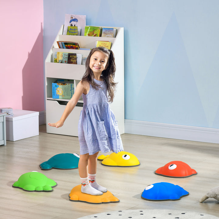 6 Pcs Balance Stepping Stones Kids for Sensory with Non-slip Edge