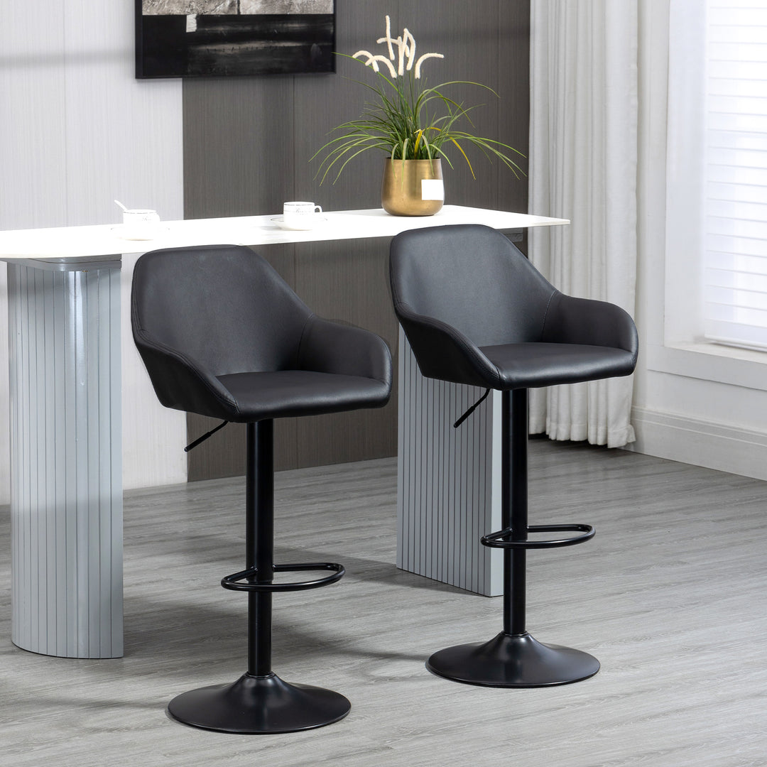 Adjustable Bar Stools Set of 2