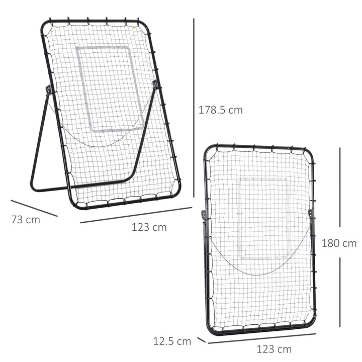 Kickback Soccer Trainer: Adjustable Rebounder for Precision Drills