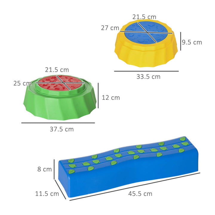 Balancing Act: 8-Piece Non-Slip Stepping Stones