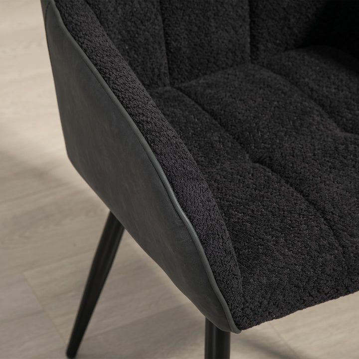 Accent Chair with Foot Pads