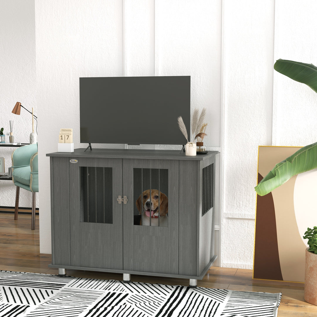 Indoor Dog Crate Furniture for Medium and Large Dogs