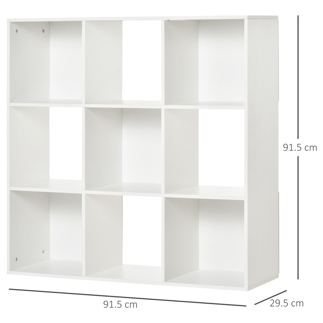 HOMCOM 9-Cube Storage Unit, White