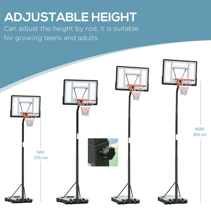 Adjustable Basketball Hoop Stand