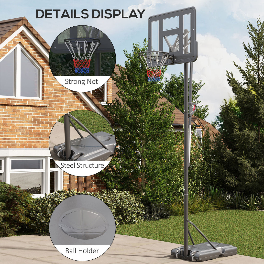 Height Adjustable Basketball System