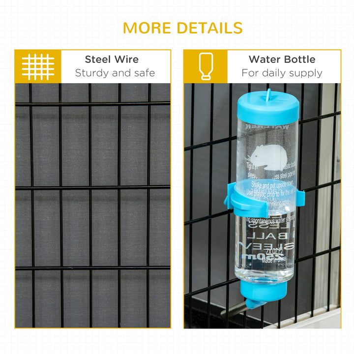 Rabbit Hutch with Water Bottle