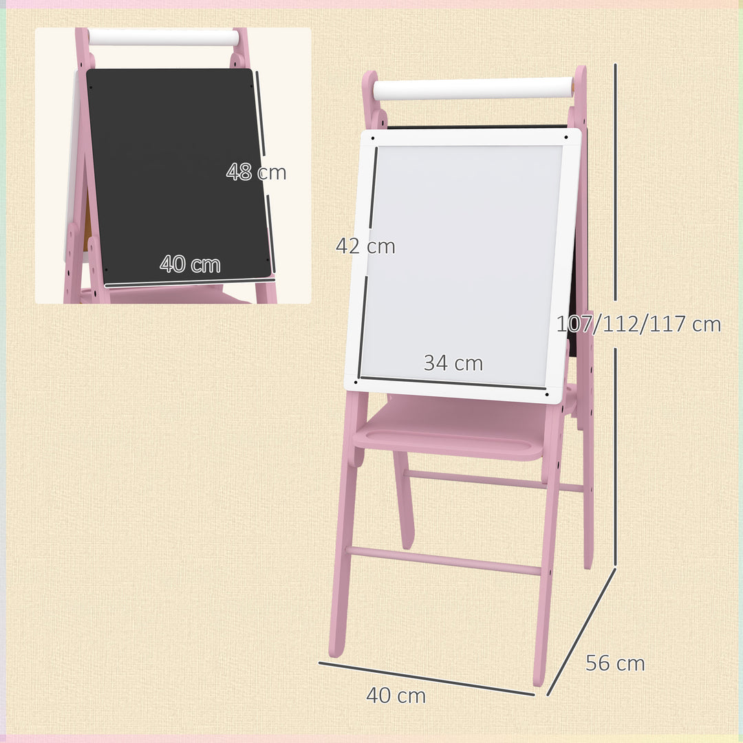 Art Easel for Kids with Paper Roll