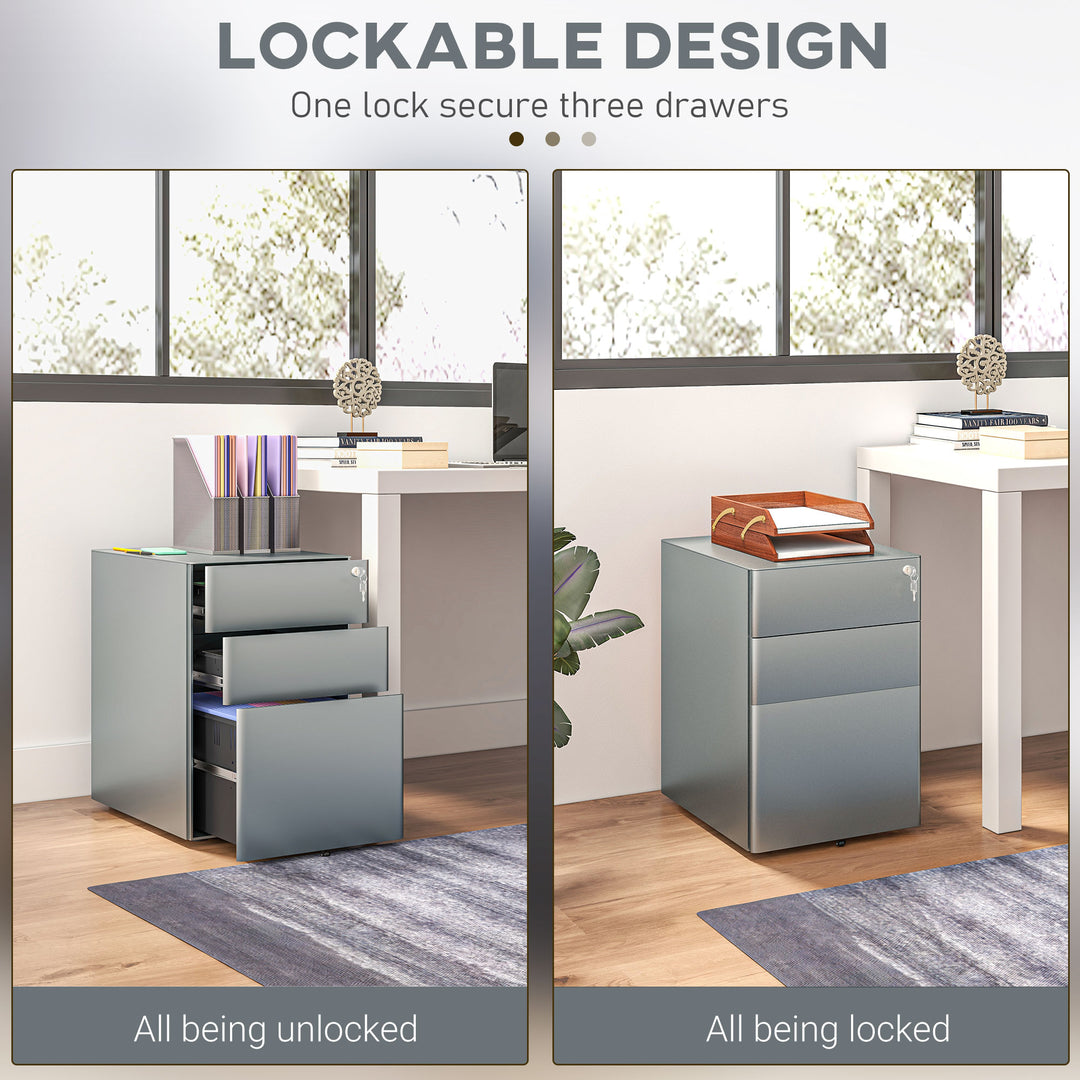 Vinsetto Lockable Cabinet