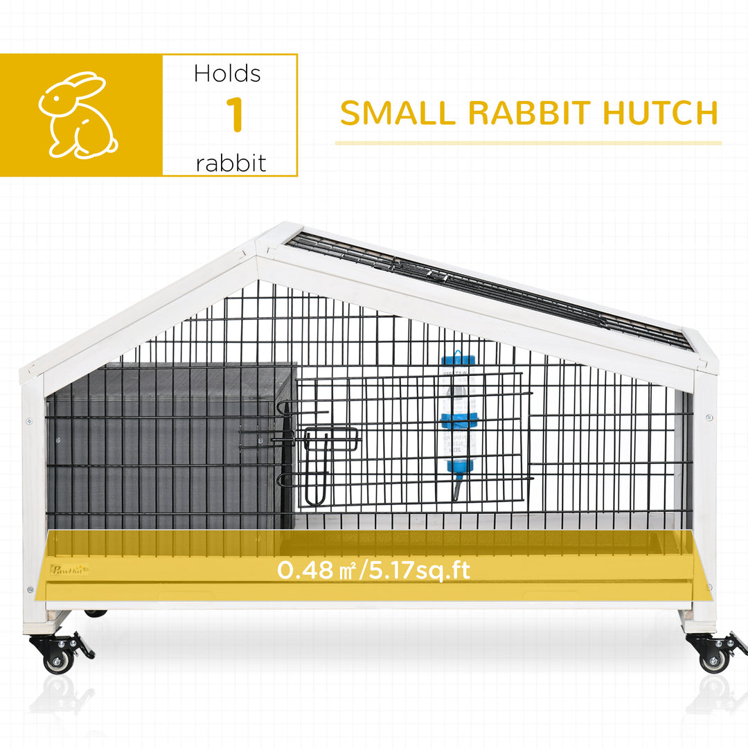 Rabbit Hutch with Water Bottle