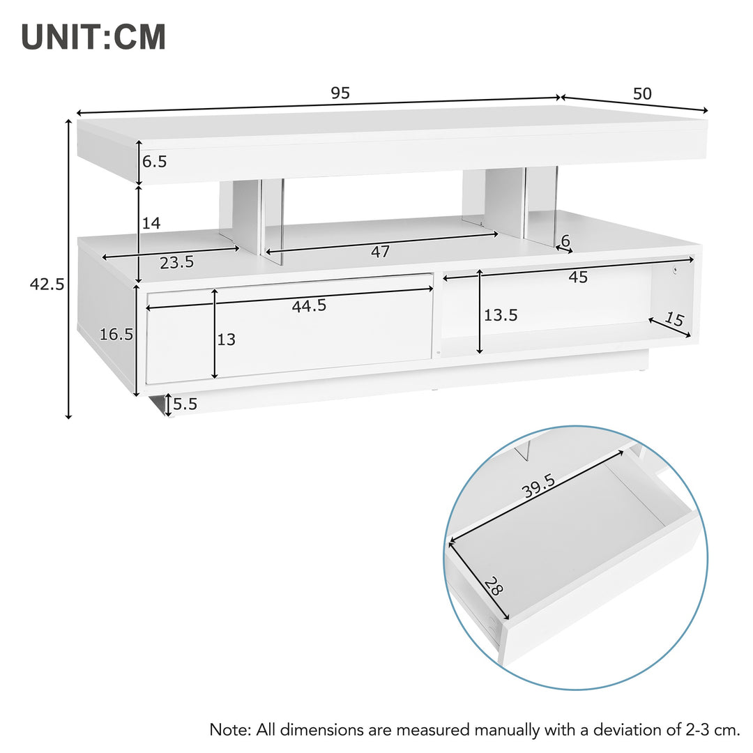 Lift-Top Coffee Table with Storage