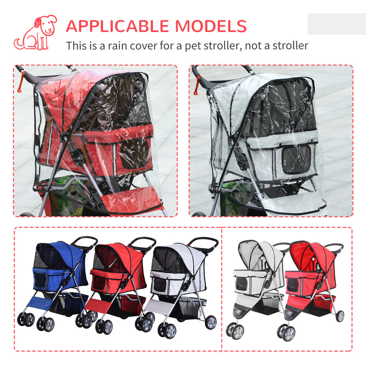 Small Dog Stroller with Rain Cover