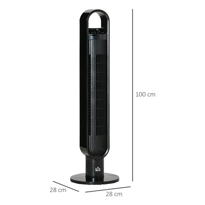 39" Oscillating Tower Fan with 3 Speeds