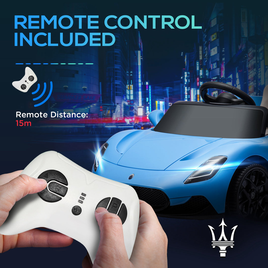 Maserati MC20 Licensed 12V Kids Electric Ride on Car with Remote Control