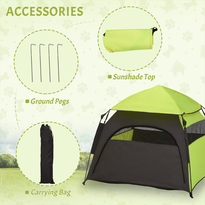 Foldable Dog Cat Tent with Waterproof Oxford