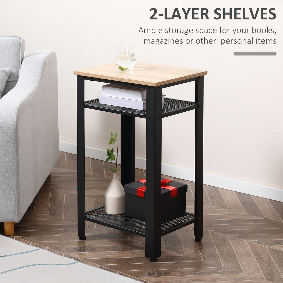 HOMCOM Industrial Chic Side Table