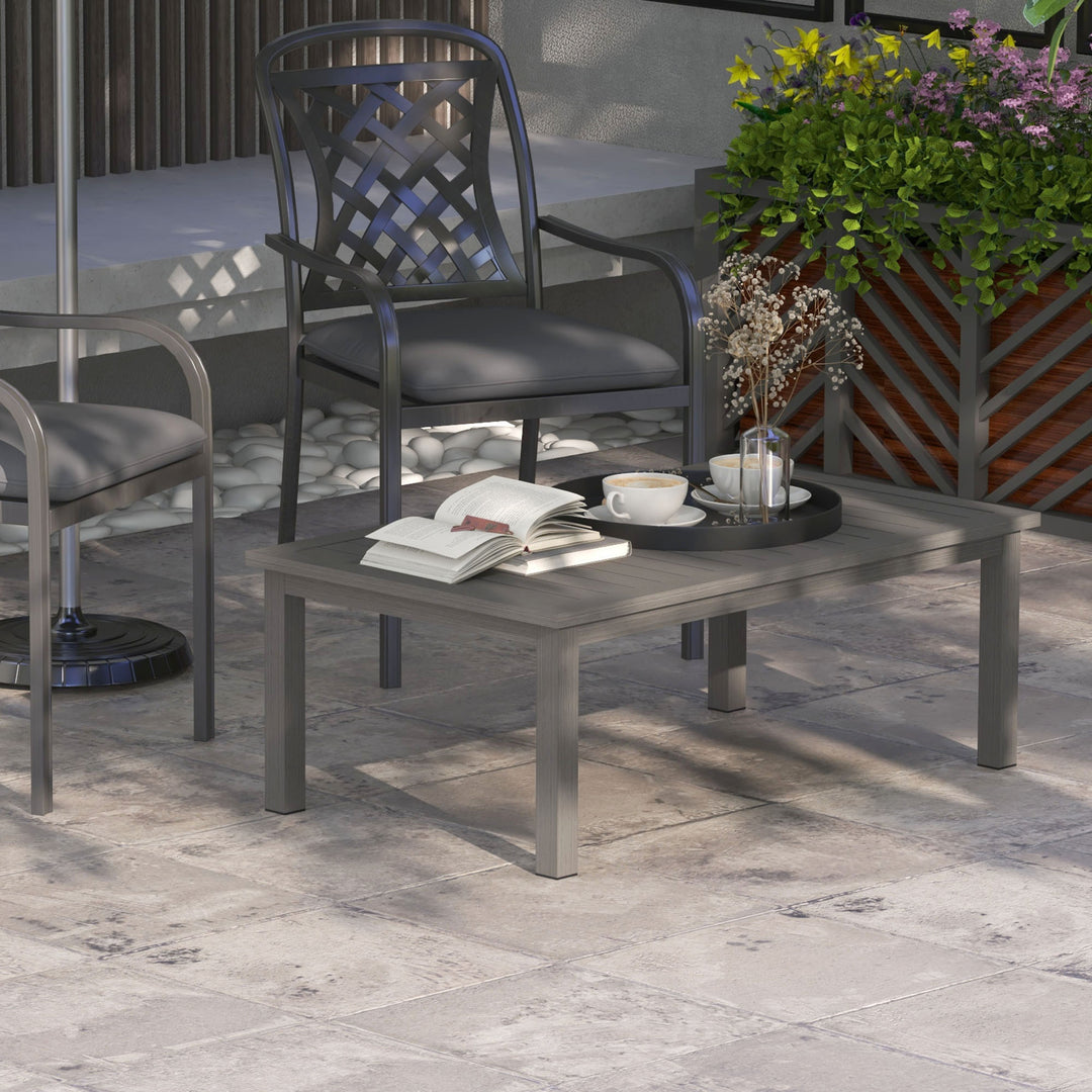 Aluminium Patio Side Table